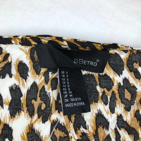 NWT Gorgeous Cheetah Print High Low Dress - Picture 7 of 7